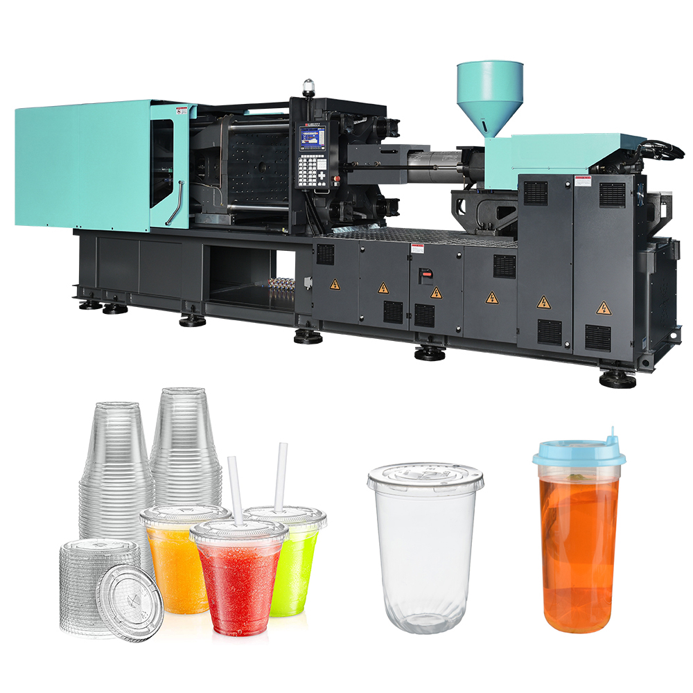 380T High Speed Automatic Thin Wall Plastic Injection Molding Machine for Disposable Drink Container
